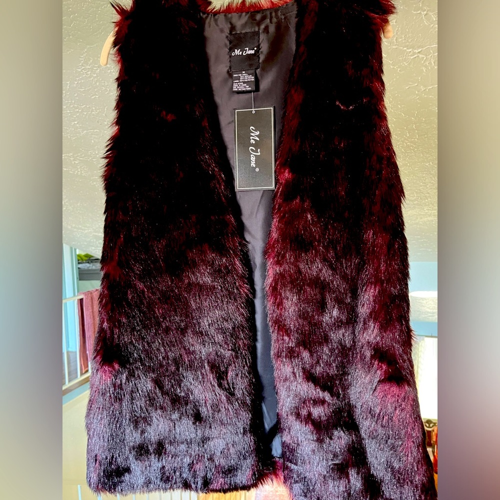 Wendi faux fur vest